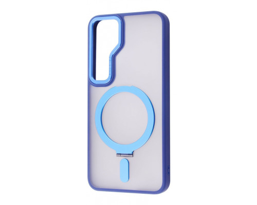 Чохол WAVE Attraction Case with Magnetic Ring Samsung Galaxy S24 Ultra blue