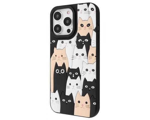 Чохол WAVE Doodle Case iPhone 16 Pro Max cats 2003000243383
