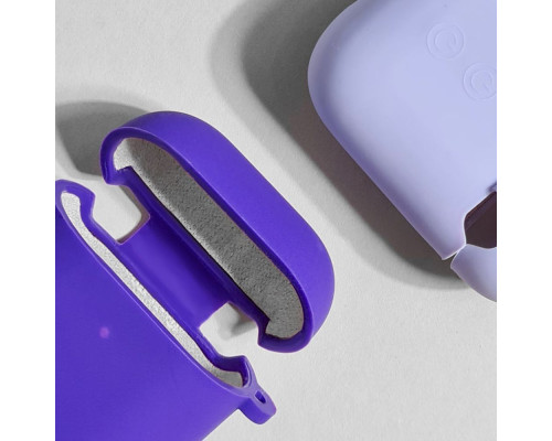 Чохол Silicone Case Full for AirPods Pro light purple 2001000553389