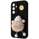 Чохол Pretty Things Case Samsung Galaxy A16 black/fluffy white