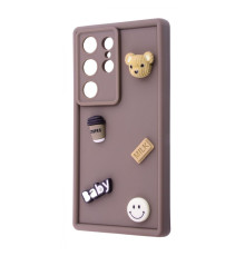 Чохол Pretty Things Case Samsung Galaxy S25 Ultra brown/bear 2003000205350