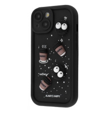 Чохол Pretty Things Case iPhone 14 black/coffee