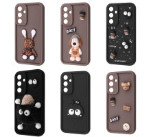 Чохол Pretty Things Case Samsung Galaxy A15 4G/5G brown/fluffy white 2003000225303