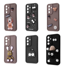 Чохол Pretty Things Case Samsung Galaxy A24 4G brown/fluffy white