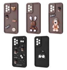 Чохол Pretty Things Case Samsung Galaxy A32 (A325F) brown/fluffy white 2003000218657
