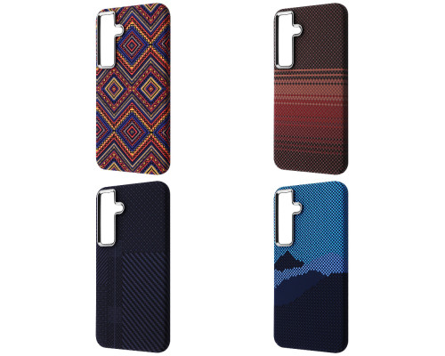 Чохол WAVE Gleam Case with Magnetic Ring Samsung Galaxy S25 blue stripes 2003000252613