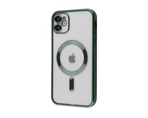 Чохол Metal Matte Case with Magnetic Ring iPhone 11 dark green 2001001777753