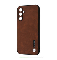 Чохол WAVE Leather Case Samsung Galaxy A24 4G dark brown