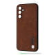 Чохол WAVE Leather Case Samsung Galaxy A24 4G dark brown