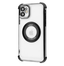 Чохол Glossy Case with Magnetic Ring iPhone 12 black