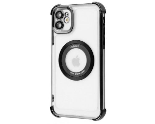 Чохол Glossy Case with Magnetic Ring iPhone 12 black