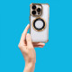 Чохол Glossy Case with Magnetic Ring iPhone 12 black
