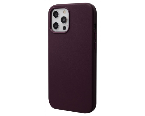 Чохол WAVE Premium Leather Edition Case with Magnetic Ring iPhone 12 Pro Max deep violet 2001000817399