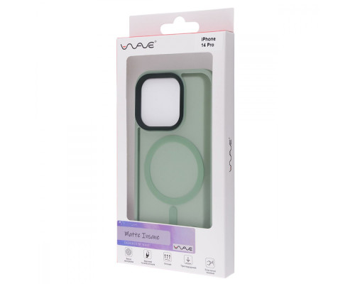 Чохол WAVE Matte Insane Case with Magnetic Ring iPhone 14 Pro midnight blue