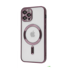 Чохол Metal Matte Case with Magnetic Ring iPhone 12 Pro deep purple 2001001777616