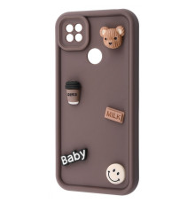 Чохол Pretty Things Case Xiaomi Redmi 9C/10A brown/bear