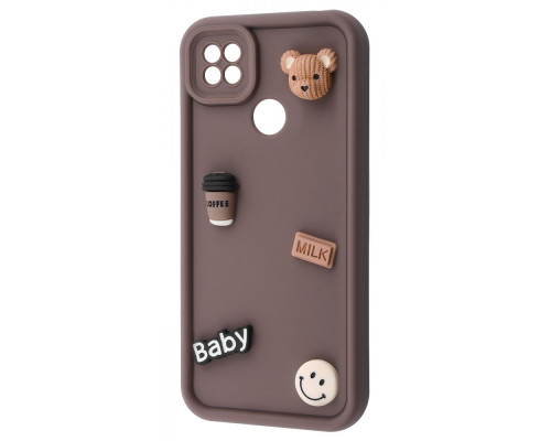 Чохол Pretty Things Case Xiaomi Redmi 9C/10A brown/bear