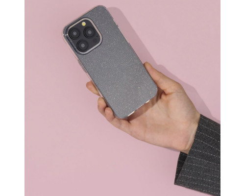 Чохол Clear Case with Sparkles iPhone 15 transparent 2001001951795