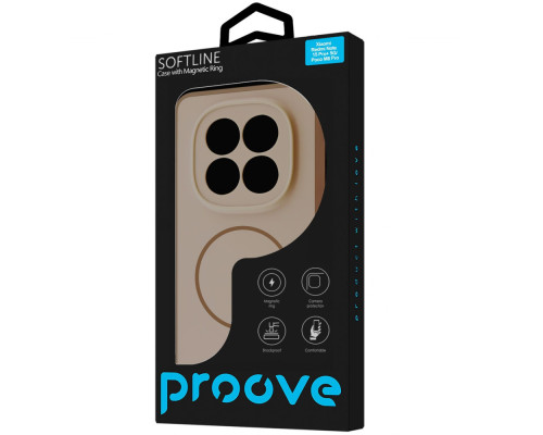Чохол Proove Softline Case with Magnetic Ring Xiaomi Redmi Note 15 Pro+ 5G/Poco M8 Pro green 2003000306200