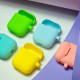Чохол Silicone Case Slim with Carbine for AirPods 2 begonia red