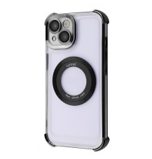 Чохол Glossy Case with Magnetic Ring iPhone 15 black