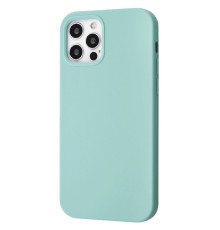 Чохол WAVE Full Silicone Cover iPhone 12/12 Pro turquoise