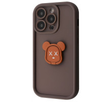 Чохол Pretty Case iPhone 13 Pro bear/brown