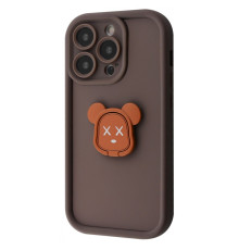 Чохол Pretty Case iPhone 13 Pro bear/brown