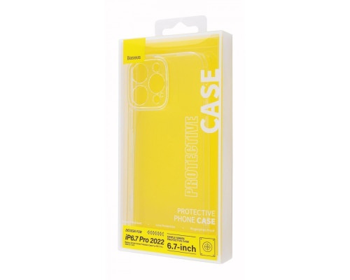 Чохол Baseus Simple (TPU) iPhone 14 Pro Max transparent 2001000565801