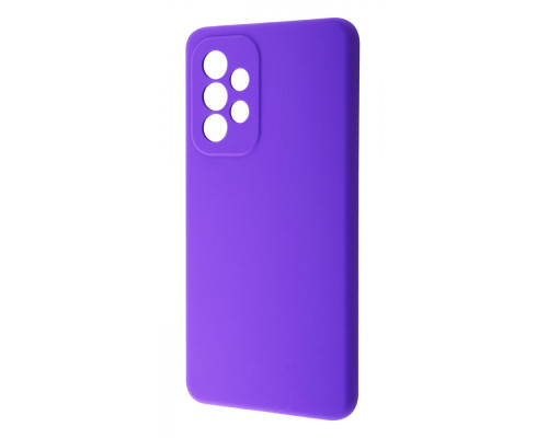 Чохол WAVE Full Silicone Cover Samsung Galaxy A53 (A536B) dark purple