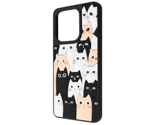 Чохол WAVE Doodle Case Xiaomi Redmi Note 13 4G cats 2003000242492
