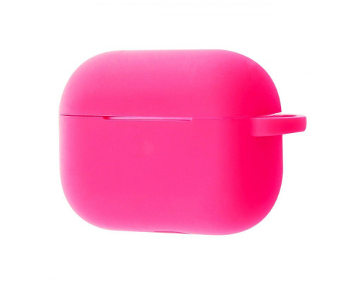 Чохол Silicone Shock-proof case for Airpods Pro bright pink