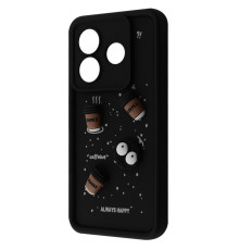 Чохол Pretty Things Case Xiaomi Redmi Note 14 5G black/coffee