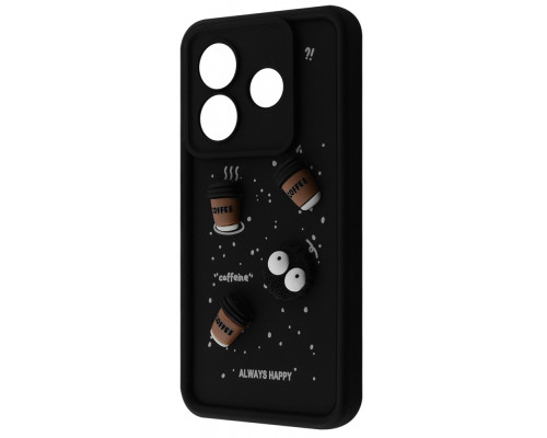 Чохол Pretty Things Case Xiaomi Redmi Note 14 5G black/coffee