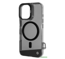 Чохол Kajsa Aluminium Shield with Magnetic Ring iPhone 16 black smoke 2003000170726