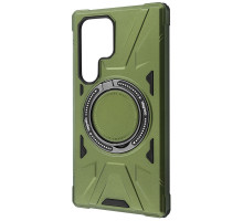 Чохол WAVE Iron Grip with Magnetic Ring Samsung Galaxy S25 Ultra dark green