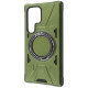 Чохол WAVE Iron Grip with Magnetic Ring Samsung Galaxy S25 Ultra dark green