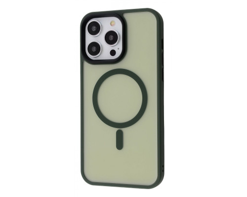 Чохол WAVE Matte Insane Case with Magnetic Ring iPhone 14 Pro Max green