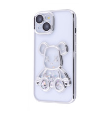 Чохол Shining Bear Case iPhone 15 silver