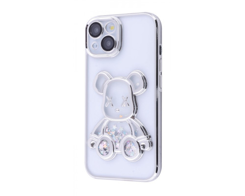 Чохол Shining Bear Case iPhone 15 silver