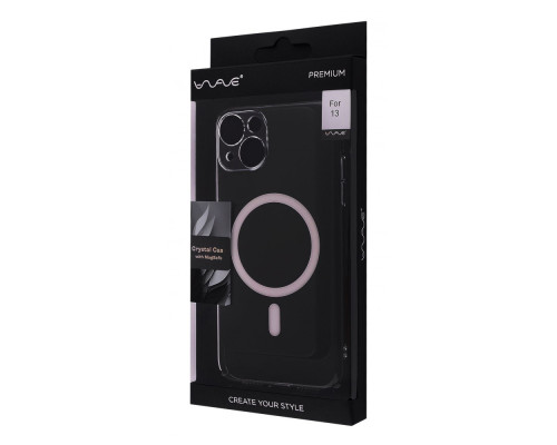 Чохол WAVE Premium Crystal Case with Magnetic Ring iPhone 13 transparent 2001001371715