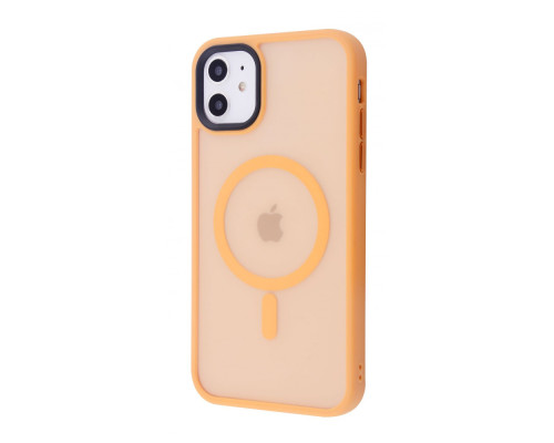 Чохол WAVE Matte Insane Case with Magnetic Ring iPhone 11 orange