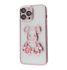 Чохол Shining Bear Case iPhone 14 Pro rose gold