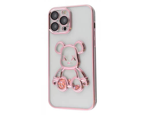 Чохол Shining Bear Case iPhone 14 Pro rose gold