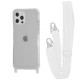 Чохол WAVE Clear Case with Strap iPhone 12/12 Pro white