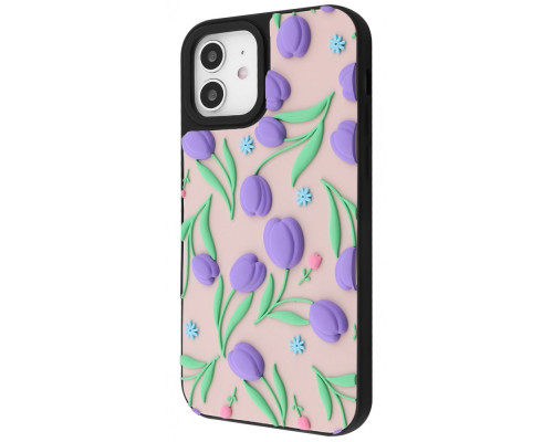 Чохол WAVE Doodle Case iPhone 12/12 Pro flowers 2003000242904