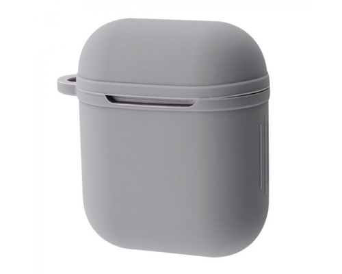 Чохол Silicone Shock-proof case for Airpods 1/2 gray