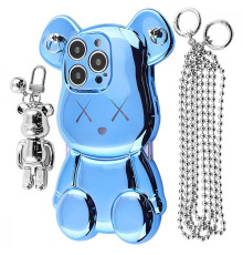 Чохол Teddy Bear Case with Strap iPhone 12 Pro Max sierra blue 2001001958275