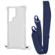 Чохол WAVE Clear Case with Strap Samsung Galaxy S24 Ultra midnight blue