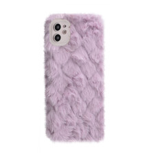 Чохол Fluffy Love Case iPhone 12 purple 2001001749255